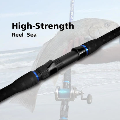 Carbon Fiber Surf Spinning Fishing Rod