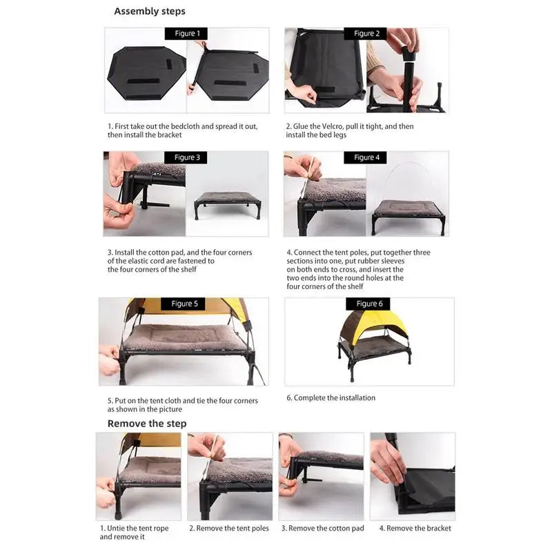 Outdoor Elevated Dog Bed