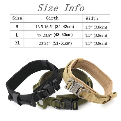 Tactical Dog Training Collar And Leash Set